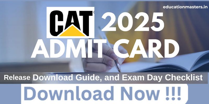 cat admit card 2025